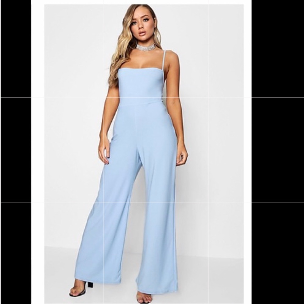 BLUE JUMPSUIT